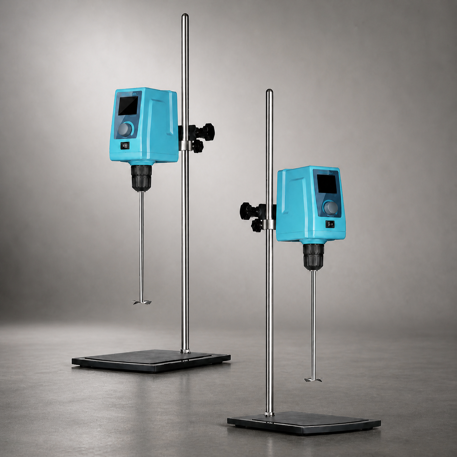 BKMAMLAB overhead stirrer with LCD display and stand for laboratory mixing.png
