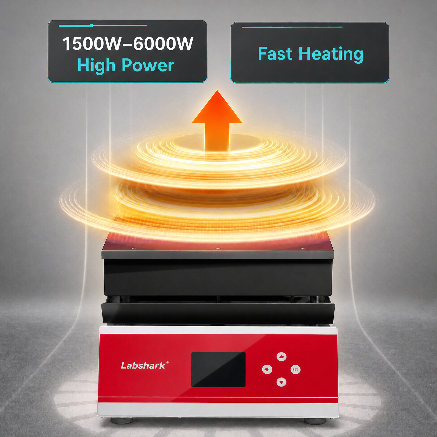 Fast heating tube design on Labshark laboratory heating plate.png