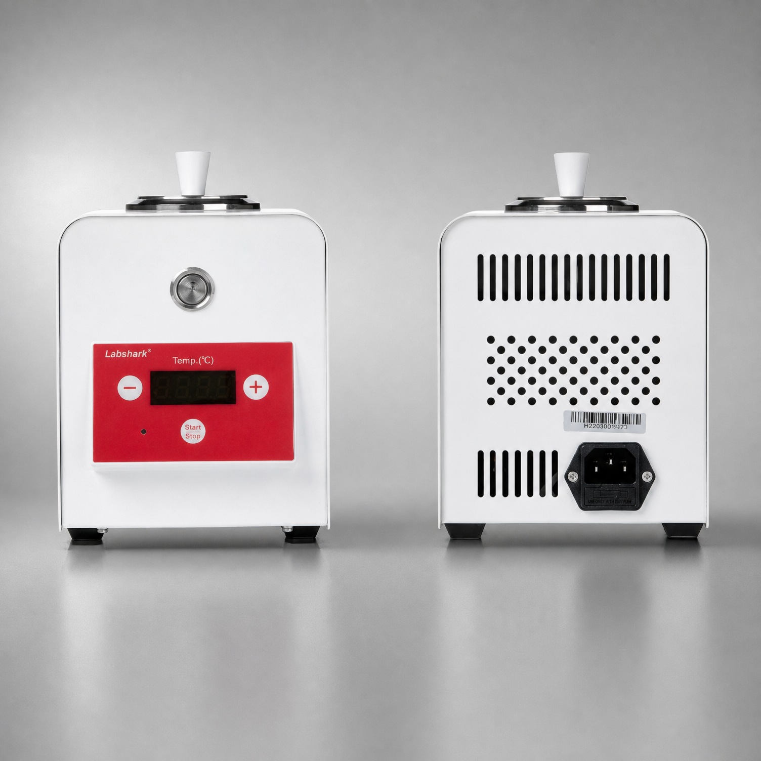 Labshark glass bead sterilizer with digital temperature display for lab tool sterilization.png