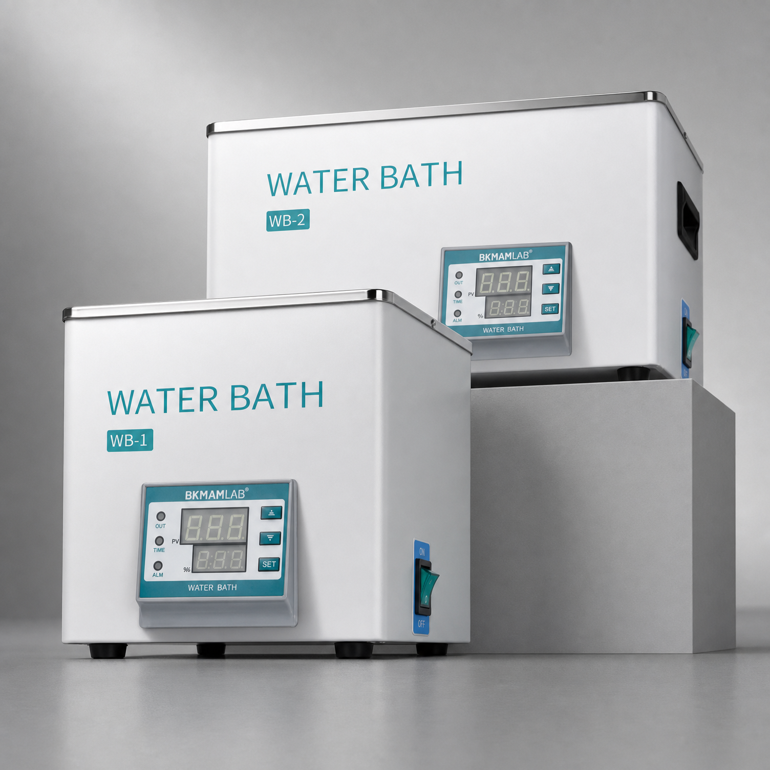 BKMAMLAB laboratory water bath with digital display and 304 stainless steel chamber.png