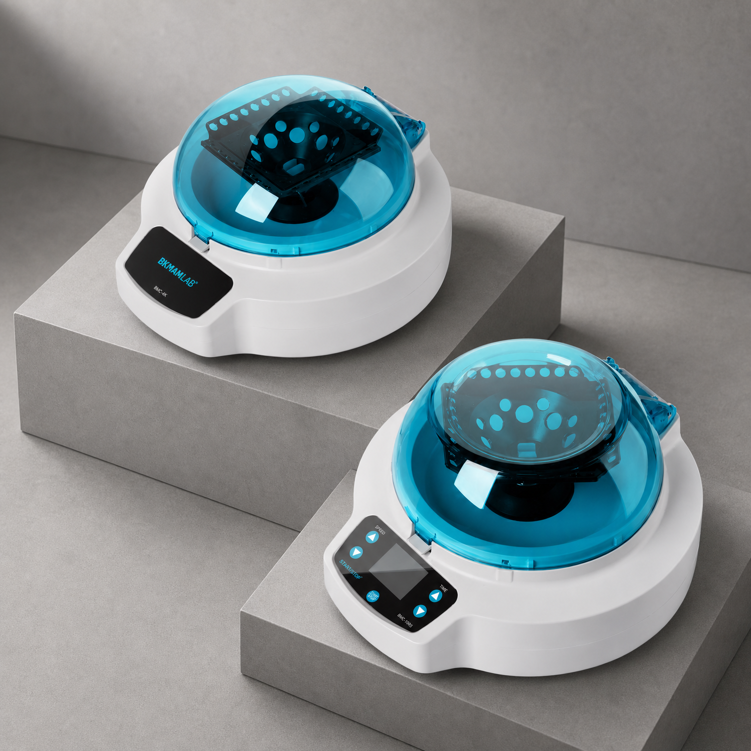 BKMAMLAB mini centrifuge with transparent lid for PCR tubes and microcentrifuge tubes.png