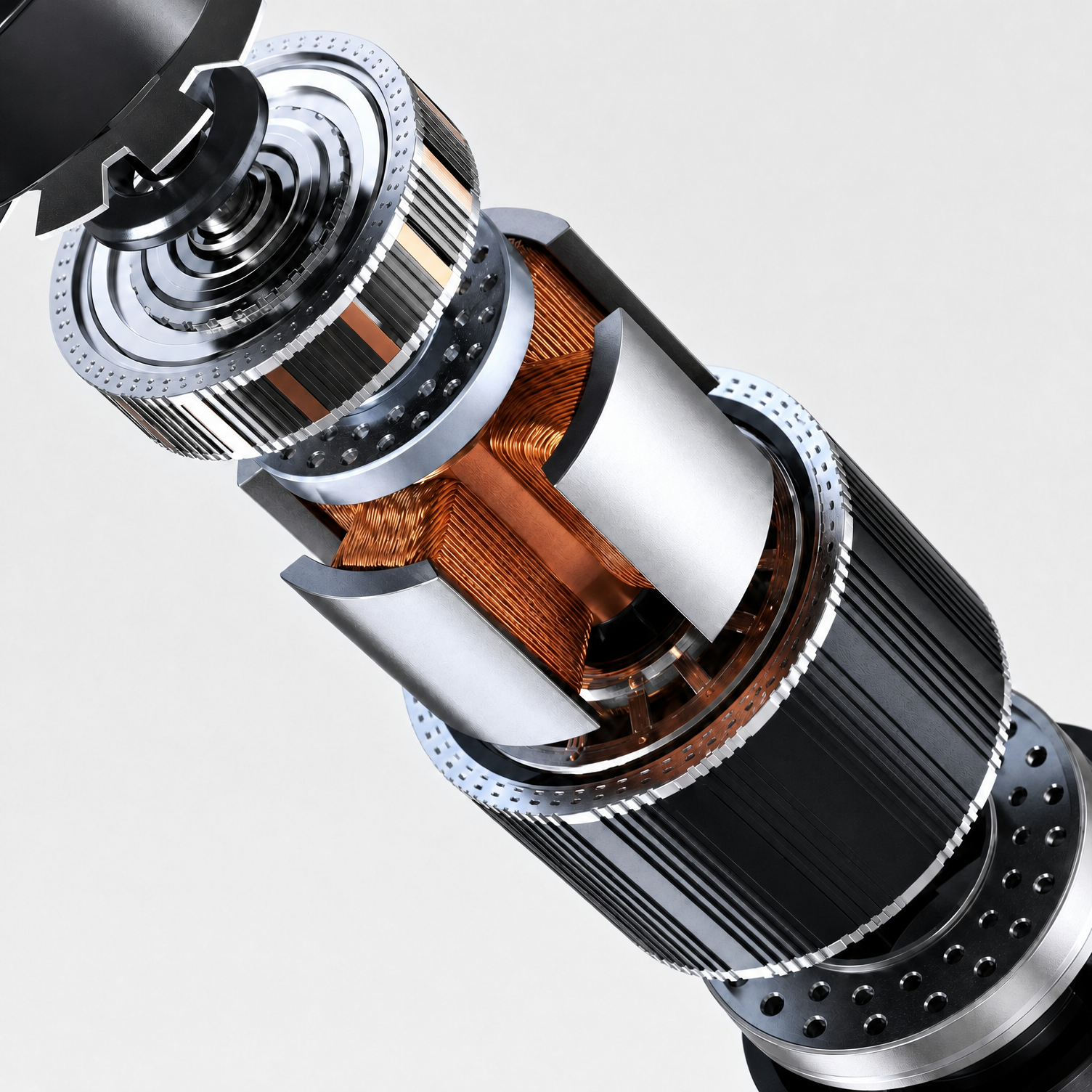 Brushless motor for low noise and long lifespan on BKMAMLAB mini centrifuge machine.png