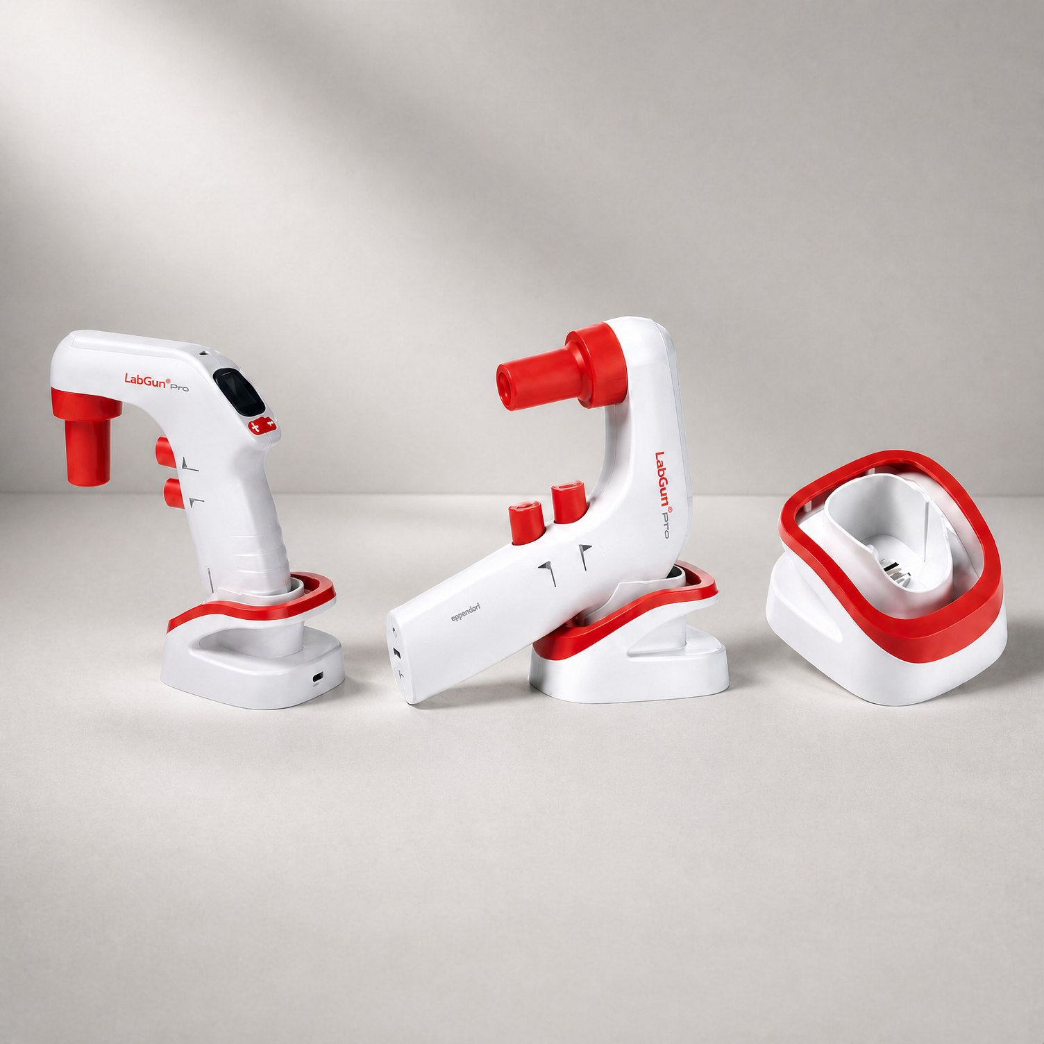 Multi-functional charging base for storing and charging electronic pipette.png