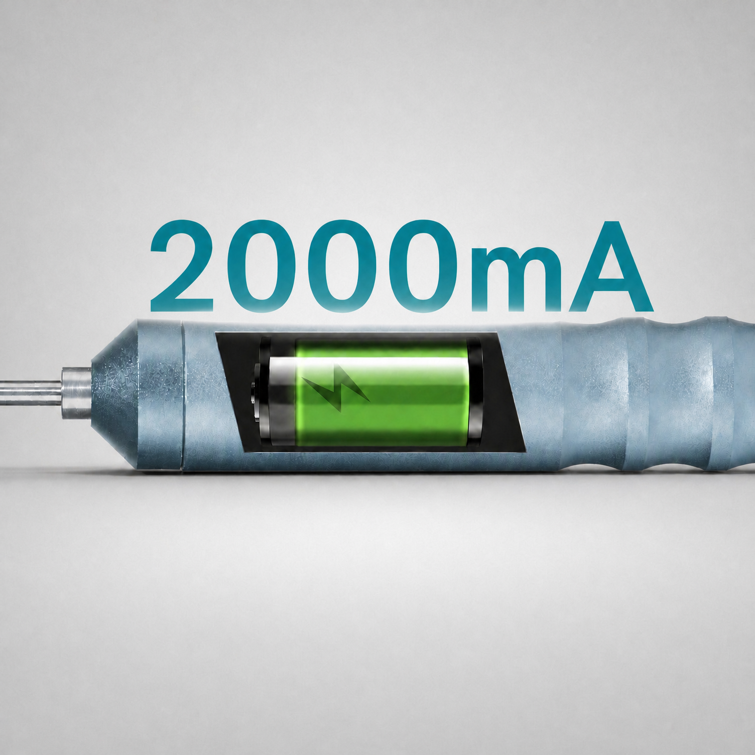 Long-lasting 2000mAh rechargeable battery for handheld homogenizer.png