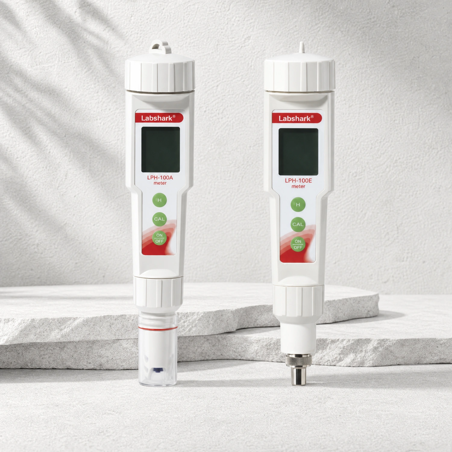 Labshark pH pen LPH-100A and LPH-100B portable pH meter tester for water and lab use.webp