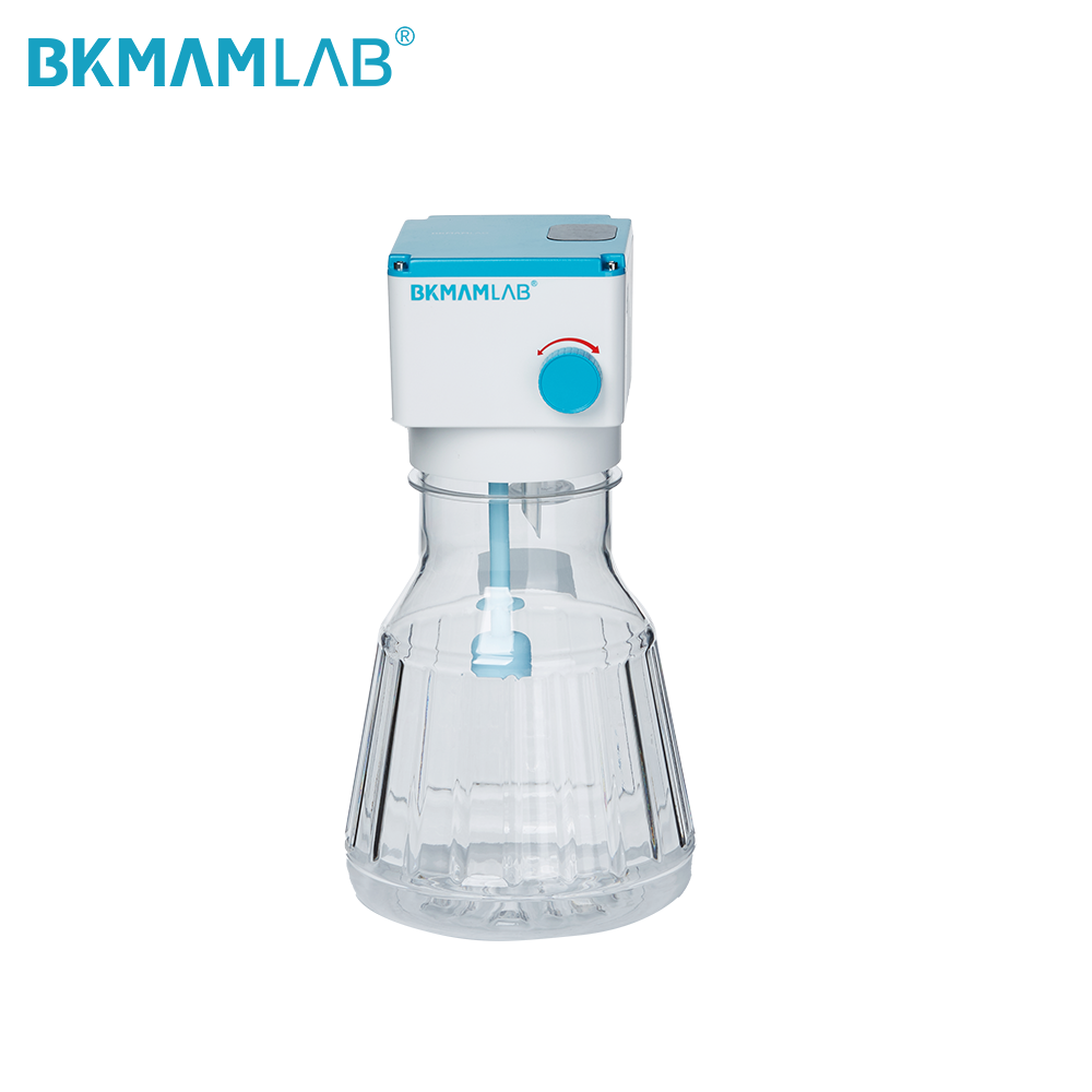 Laboratory technician using a multichannel pipette for microplate liquid handling