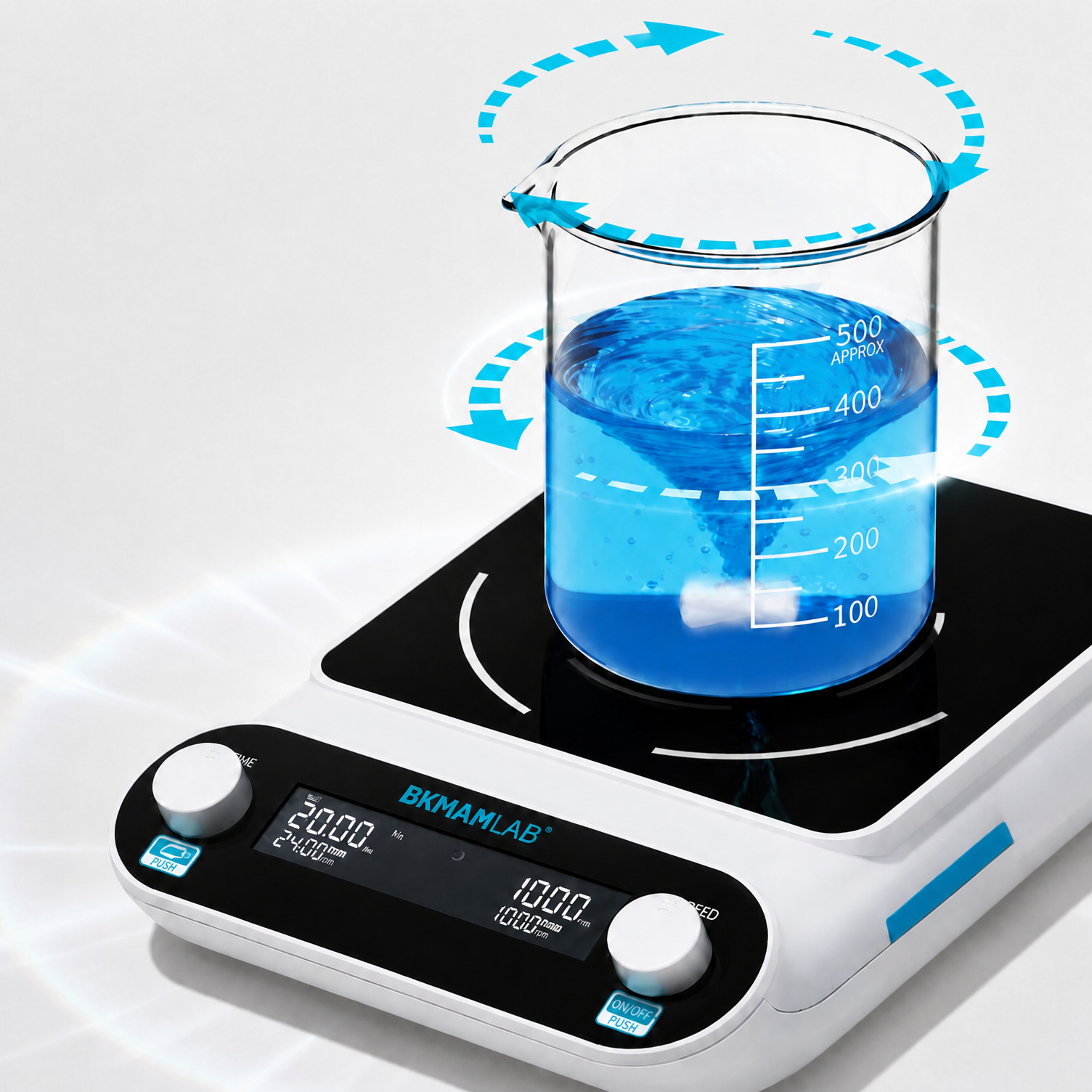 304 stainless steel and ceramic magnetic stirring hot plate for lab corrosion resistance.png